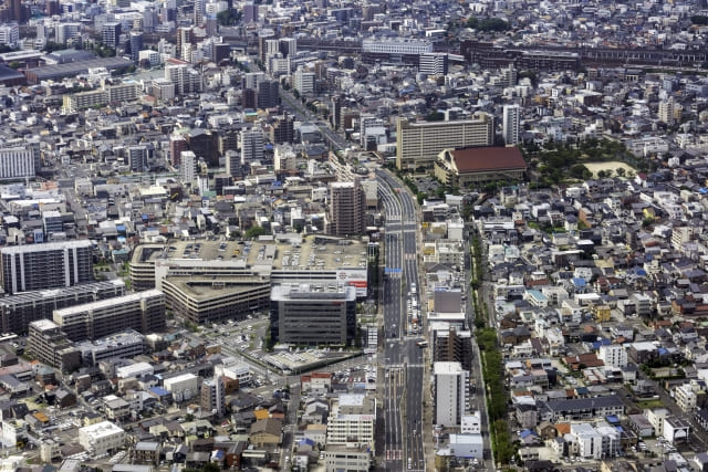 名古屋市西区の相続登記無料相談　西区の空中映像