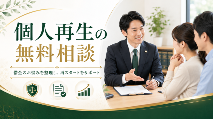 個人再生の無料相談の画像