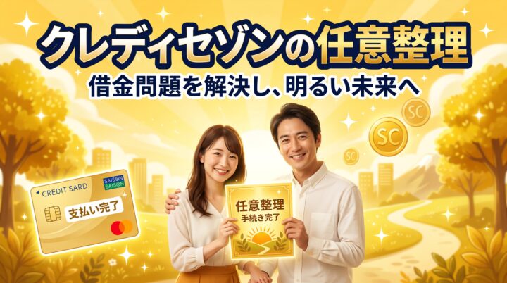 クレディセゾンの任意整理 最新事情について詳しく解説の画像