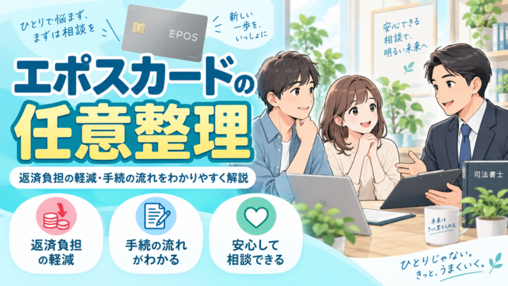エポスカードの任意整理 最新事情について詳しく解説の画像